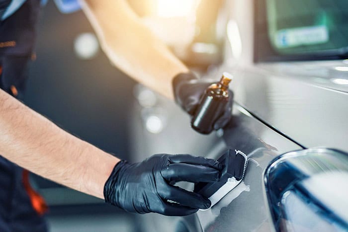 Clean'Ride - Rénovation esthétique & nettoyage automobile Pose de traitement céramique haute protection carrosserie - Clean'Ride Detailing Hérault